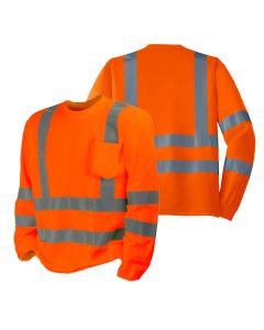 Majestic - Class 3 Long Sleeve Safety T-Shirt