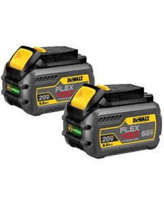 FLEXVOLT 20/60V MAX BATTERY PACK 6.0AH DUAL PACK