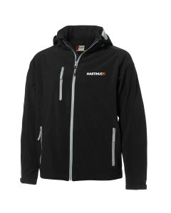 Clique - Serac Stretch Softshell Hooded Full-zip Jacket