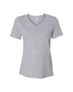 Bella + Canvas - Women's Relaxed Short Sleeve Jersey V-Neck Tee